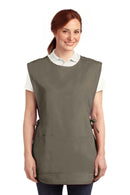 Port Authority Easy Care Cobbler Apron with Stain Release. A705-Workwear-Khaki-L/XL-JadeMoghul Inc.