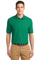 Port Authority Extended Size Silk Touch Polo. K500ES-Polos/knits-White-10XL-JadeMoghul Inc.