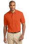 Port Authority Heavyweight Cotton Pique Polo. K420-Polos/knits-Orange-4XL-JadeMoghul Inc.