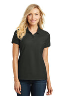 Port Authority Ladies Core Classic Pique Polo. L100-Polos/knits-White-6XL-JadeMoghul Inc.