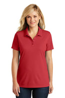 Port Authority Ladies Dry Zone UV Micro-Mesh Polo. LK110-Polos/knits-Rich Red-XS-JadeMoghul Inc.