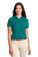 Port Authority Ladies Silk Touch Polo. L500-Polos/knits-Orange-4XL-JadeMoghul Inc.