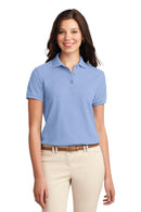 Port Authority Ladies Silk Touch Polo. L500-Polos/knits-Orange-4XL-JadeMoghul Inc.