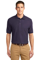 Port Authority Silk Touch Polo. K500-Polos/knits-Eggplant-6XL-JadeMoghul Inc.