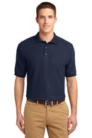 Port Authority Silk Touch Polo. K500-Polos/knits-Navy-6XL-JadeMoghul Inc.