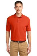 Port Authority Silk Touch Polo. K500-Polos/knits-Orange-6XL-JadeMoghul Inc.