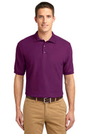 Port Authority Silk Touch Polo. K500-Polos/knits-White-6XL-JadeMoghul Inc.