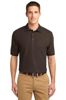 Port Authority Silk Touch Polo. K500-Polos/knits-White-6XL-JadeMoghul Inc.