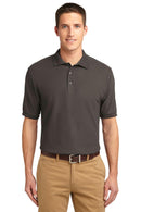 Port Authority Silk Touch Polo. K500-Polos/knits-White-6XL-JadeMoghul Inc.