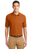 Port Authority Silk Touch Polo. K500-Polos/knits-White-6XL-JadeMoghul Inc.