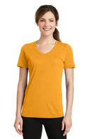 Port & Company Ladies Performance Blend V-Neck Tee. LPC381V-Activewear-Gold-4XL-JadeMoghul Inc.
