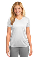 Port & Company Ladies Performance Tee. LPC380-T-shirts-White-4XL-JadeMoghul Inc.