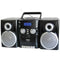 Portable CD Player with AM/FM Radio, Cassette & Detachable Speakers-CD Players & Boomboxes-JadeMoghul Inc.