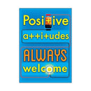 POSITIVE ATTITUDES ALWAYS POSTER-Learning Materials-JadeMoghul Inc.