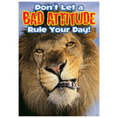 POSTER DONT LET A BAD ATTITUDE RULE-Learning Materials-JadeMoghul Inc.