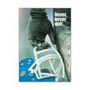 POSTER NEVER NEVER QUIT 13 X 19-Learning Materials-JadeMoghul Inc.