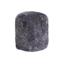 Poufs Floor Pouf - 18" x 18" x 16.5" Brisa Short-Hair Sheepskin - Stump Pouf HomeRoots