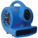 Power Tools & Accessories P-100A 3-Speed Mini Air Mover/Floor Dryer/Utility Blower Fan with Built-in Power Outlets Petra Industries