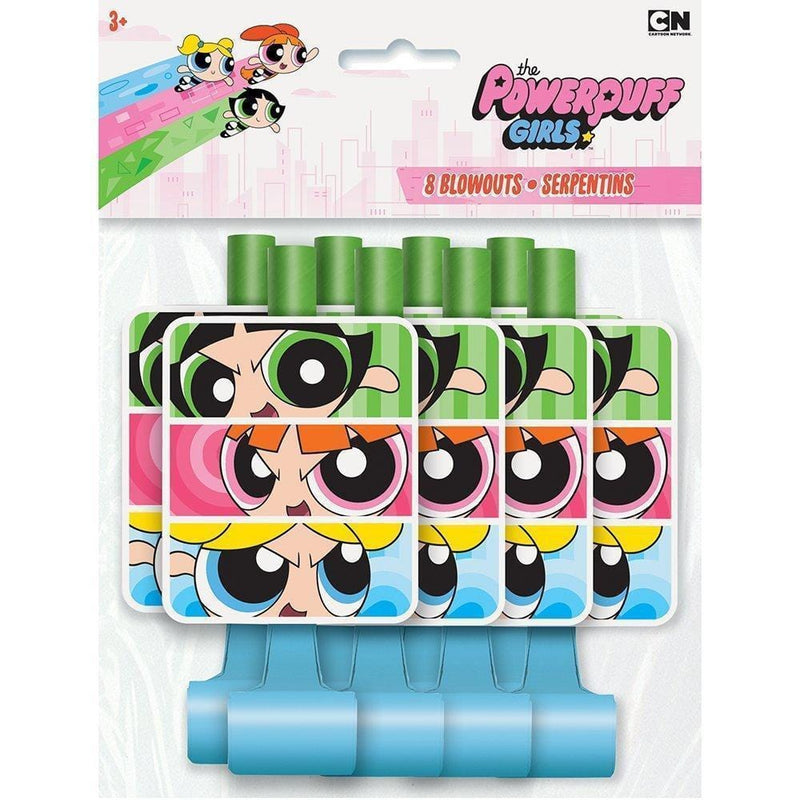 Powerpuff Girls Party Blowouts [8 per Pack]-Toys-JadeMoghul Inc.