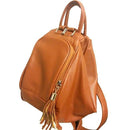 Practical women multifunctional Backpack female shoulder bag lady totes tassel pendant schoolbag for girls Package bolsa mochila-BROWN-JadeMoghul Inc.