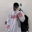 print long sleeve Pullovers oversized harajuku hoodie plus size winter clothes sweatshirt women korean style streetwear tops AExp