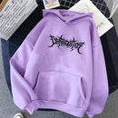 print long sleeve Pullovers oversized harajuku hoodie plus size winter clothes sweatshirt women korean style streetwear tops AExp