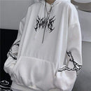 print long sleeve Pullovers oversized harajuku hoodie plus size winter clothes sweatshirt women korean style streetwear tops AExp