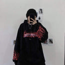 print long sleeve Pullovers oversized harajuku hoodie plus size winter clothes sweatshirt women korean style streetwear tops AExp