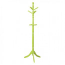 Prismo Transitional Style Coatrack, Green-Coatracks and Umbrella Stands-Green-Wood-JadeMoghul Inc.