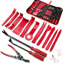 19Pcs Trim Removal Tool Car Panel Door Audio Trim Removal Tool Kit Auto Clip Pliers Fastener Remover Tool Set