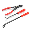 19Pcs Trim Removal Tool Car Panel Door Audio Trim Removal Tool Kit Auto Clip Pliers Fastener Remover Tool Set