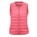 NewBang Brand 6XL 7XL Large Size Waistcoat Women's Warm Vest Ultra Light Down Vest Women Portable Sleeveless Winter Warm Liner
