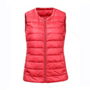 NewBang Brand 6XL 7XL Large Size Waistcoat Women's Warm Vest Ultra Light Down Vest Women Portable Sleeveless Winter Warm Liner