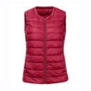 NewBang Brand 6XL 7XL Large Size Waistcoat Women's Warm Vest Ultra Light Down Vest Women Portable Sleeveless Winter Warm Liner