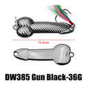 1pcs High Quality Metal Spoon Lure 3g -36g Black Rose Gold  Metal Sequins with Feather Hard Lure For Bass Pike Carp Fishing