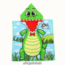2019 Baby Accessories Cartoon Bath Child Kid Hooded Cloak Bathrobe Towel Cotton Beach Towel Baby Children Cartoon Bath Towel