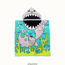 2019 Baby Accessories Cartoon Bath Child Kid Hooded Cloak Bathrobe Towel Cotton Beach Towel Baby Children Cartoon Bath Towel
