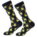 LETSBUY women socks combed cotton harajuku funny creative cartoon animal crew socks lady girls fruit dog bird chili men socks