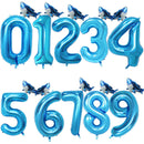 2pcs 32inch Digit Foil Balloons Number Air Balloon happy Birthday Party Decorations Kids toy ball Ans Decoracao Coroa