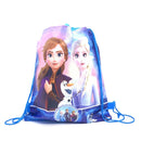 1pcs Disney Non-woven Fabrics Kid Favor Travel Pouch Storage Clothes Shoes Bags Cotton Drawstring Bags School Portable Backpack