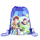 1pcs Disney Non-woven Fabrics Kid Favor Travel Pouch Storage Clothes Shoes Bags Cotton Drawstring Bags School Portable Backpack