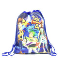 1pcs Disney Non-woven Fabrics Kid Favor Travel Pouch Storage Clothes Shoes Bags Cotton Drawstring Bags School Portable Backpack