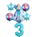 Elsa Anna Princess Balloons