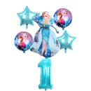 Elsa Anna Princess Balloons