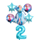 Elsa Anna Princess Balloons