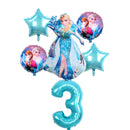 Elsa Anna Princess Balloons