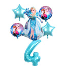 Elsa Anna Princess Balloons