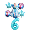 Elsa Anna Princess Balloons