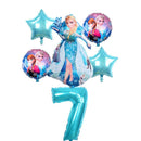 Elsa Anna Princess Balloons