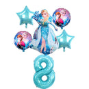 Elsa Anna Princess Balloons
